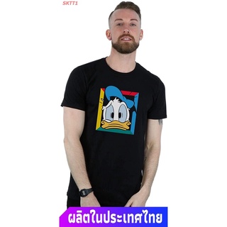 เสื้อยืดกีฬา Disney Mens Donald Duck Panicked T-Shirt Mens Womens T-shirts-CK