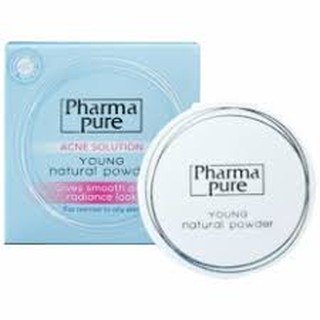 PharmaPure Young Natural Powder 12 g ลดปัญหาสิว ผิวเปล่งปลั่ง