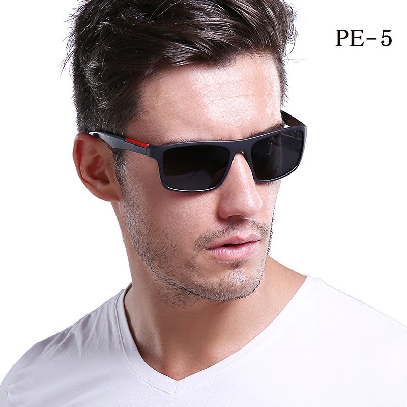 perfe-ใหม่-แว่นกันแดด-เลนส์-polarized-กันแสงuv-สำหรับเดินทาง-ขับรถ-ขี่มอเตอรไซต์-ปั่นจักรยาน-ตกปลา-กิจกรรมกลางแจ้ง