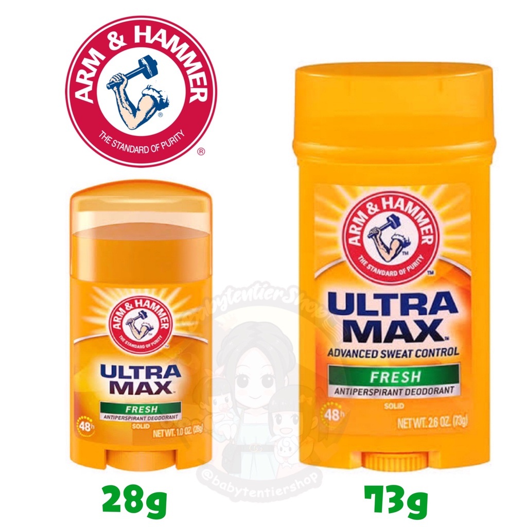 Arm & Hammer Ultramax Antiperspirant Deodorant Shopee Thailand