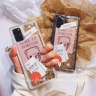 (ส่งจากไทย) เคส Samsung Galaxy Note20ultra เคสตู้น้ำ กากเพชรไหลได้ ลายการ์ตูนน่ารัก Note9  Note10plus S20ultra i12promax