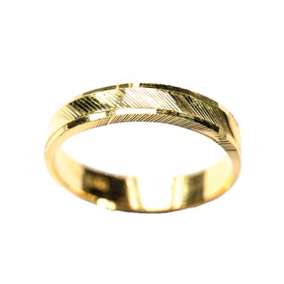 ภาพขนาดย่อของภาพหน้าปกสินค้าAGOLD แหวนทอง เหลี่ยมรุ้ง น้ำหนักครึ่งสลึง (1.89 กรัม) ทองคำแท้ 96.5% จากร้าน agonline บน Shopee ภาพที่ 1