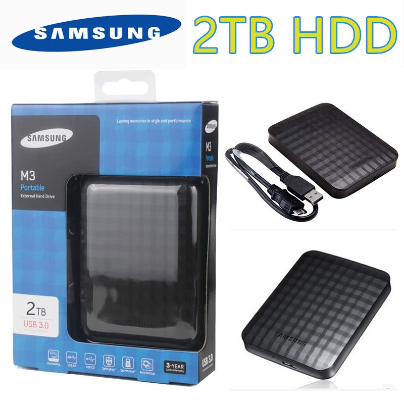 ภาพหน้าปกสินค้าส่งจากกรุงเทพ SAMSUNG M3 Original 2.5 "External Hard Drive USB3.0 HDD Portable Hard Drive External Hard Disk