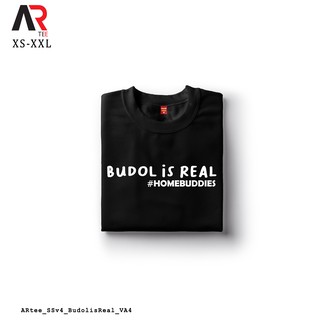 เสื้อคู่ - AR Tees Slapsoil v4 Budol เป็น Homebuddies จริงเสื้อที่กําหนดเอง Unisex Tshirt สําหรับผู