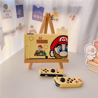 ภาพหน้าปกสินค้าNintendo Switch OLED เคสการ์ตูนอนิเมะน่ารัก【 S U P E R-M A R I O 】ปลอกหุ้มเกมคอนโซล แบบนิ่ม ที่เกี่ยวข้อง