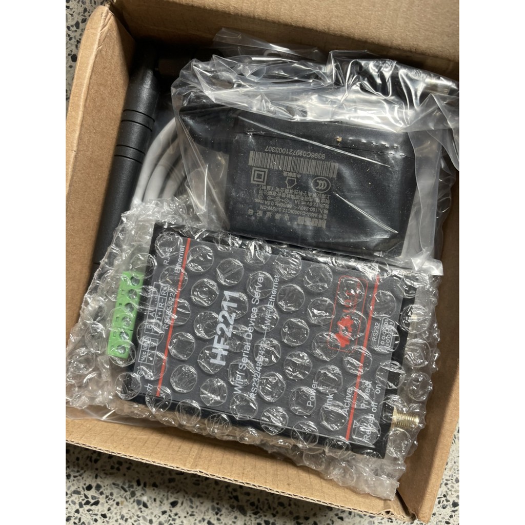 HF2211 Industrial Modbus Serial RS232/RS485/RS422 WiFi/Ethernet ...