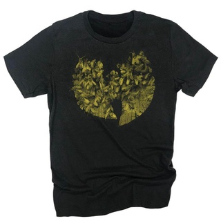 ราคาถูก เสื้อยืด ผ้าฝ้าย พิมพ์ลายโลโก้ Wu Tang Clan Killa Bees Swarming พลัสไซซ์ สําหรับผู้ชาย