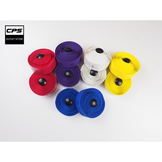ผ้าพันแฮนด์จักรยาน Cinelli รุ่น END PLUGS มีเลือกหลายสี / 1 อัน (สินค้าถูกลิขสิทธิ์)