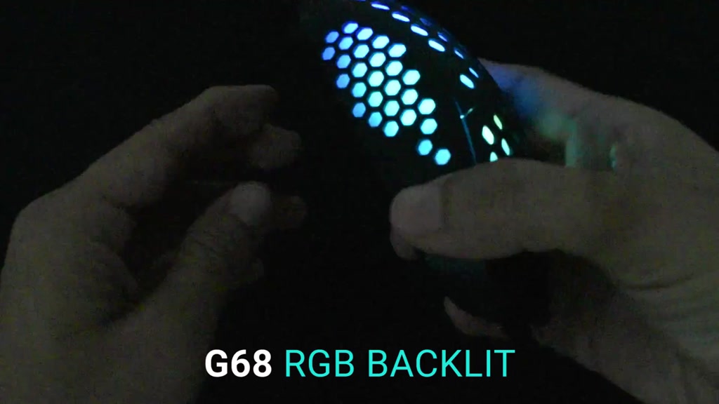 มาใหม่-ส่งเร็ว-oker-g68-rgb-backlit-macro-เมาส์-มาโคร-6-ปุ่ม-ดีไซน์รังผึ้ง-dm-68