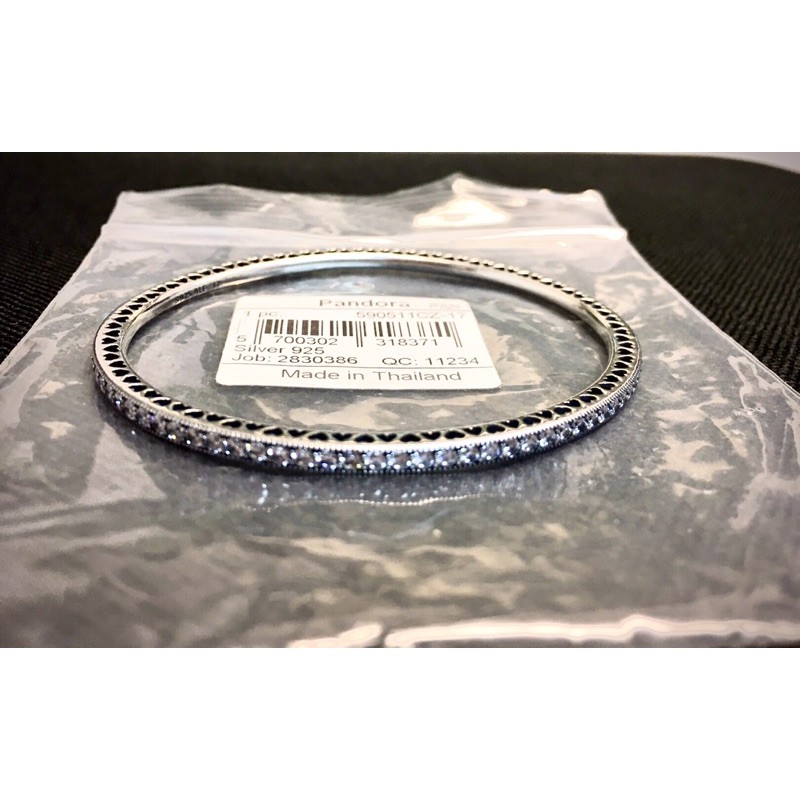 Pandora Twinkling Forever Bangle Shopee Thailand