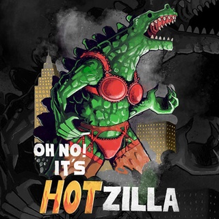 เสื้อยืดผู้ชาย Jiyu ใหม่ร้อน Monster Godzilla แนวโน้มการพิมพ์ผ้าฝ้ายแขนสั้นเสื้อยืดผู้ชายหลวมรอบคอ bottoming เสื้อ S-5XL