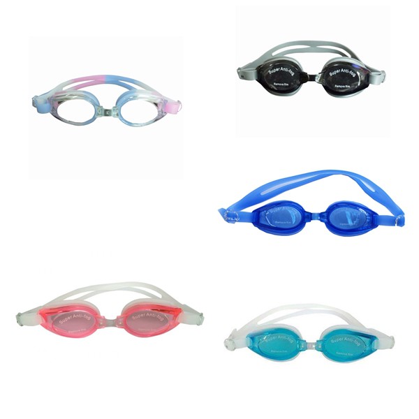 ภาพหน้าปกสินค้าRUJI Goggles แว่นตาว่ายน้ำ แว่นดำน้ำ แว่นว่ายน้ำ แว่นกันน้ำสายรัดคุณภาพดี