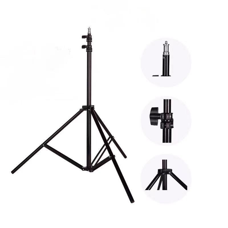 ภาพสินค้าขาตั้งไฟ Light stand ขาตั้งสำหรับไฟสตูดิโอ ปรับความสูงได้ถึง 2.1เมตร จากร้าน mickey_accessory บน Shopee ภาพที่ 4