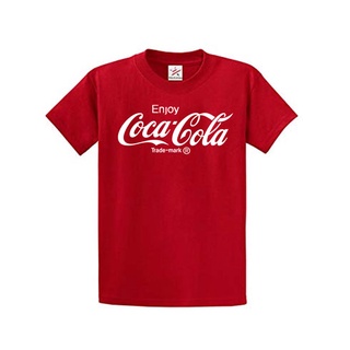 เสื้อยืด ลาย coca cola coke เสื้อยืดคุณภาพ ผ้า หนานุ่ม ใส่สบาย ไม่หดย้วย การันตี