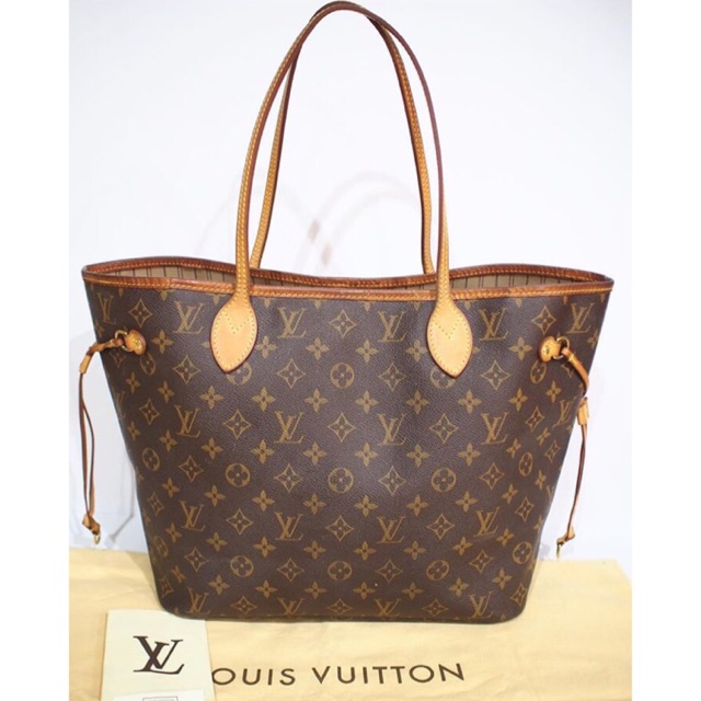 USED LV neverfull MM 100 Shopee Thailand