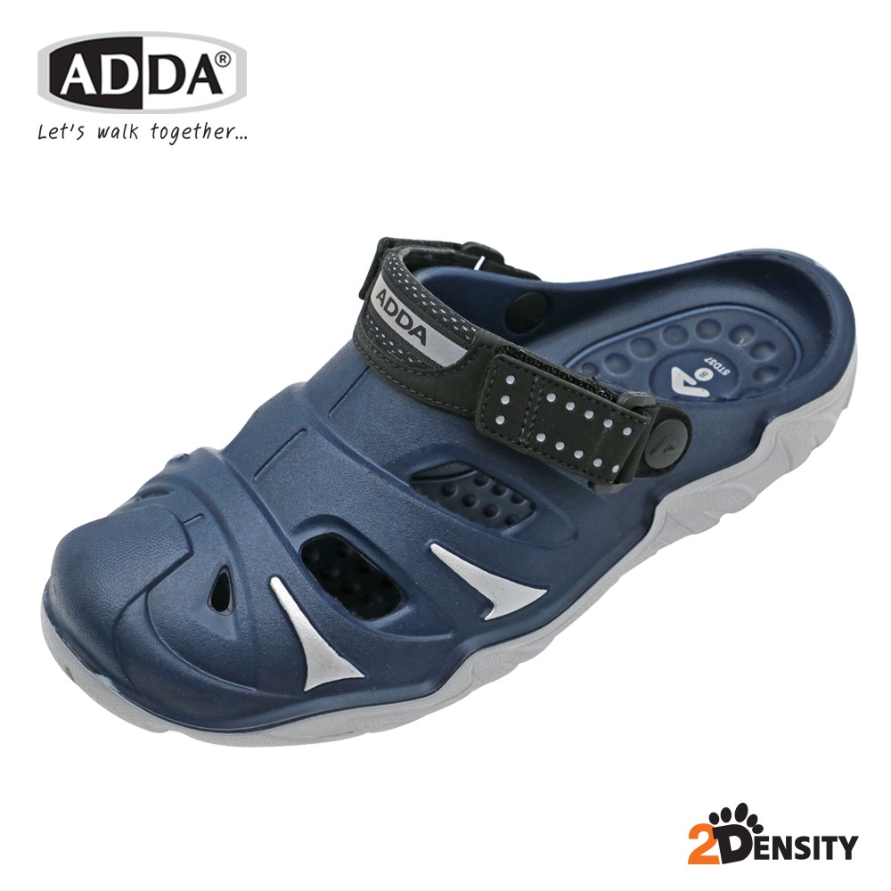 ภาพหน้าปกสินค้าADDA 2density รองเท้าแตะ รองเท้าลำลอง สำหรับผู้ชาย แบบสวมหัวโต แบบสวม รุ่น 5TD37M1 (ไซส์ 7-10)