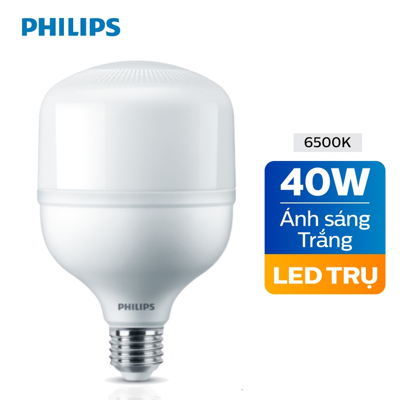 Philips หลอดไฟ LED TForce core 40W HB E27 - แสงสีขาว/แสงสีเหลือง ...