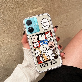 พร้อมส่ง เคสซิลิโคนนิ่ม ลายน่ารัก กันกระแทก สําหรับ VIVO Y02S Y02S VIVOY02S 2022