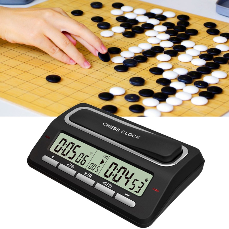 Timi Professional International Chess Timer ABS นับลงเกมจับเวลาสําหรับ ...