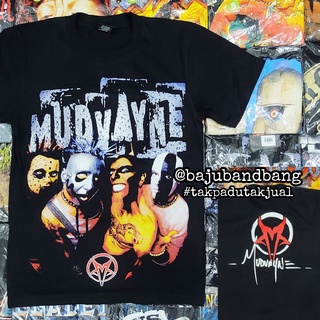 เสื้อยืด พิมพ์ลายวง Mudvayne Baju สไตล์วินเทจ | ร็อคร้อน | ผ้าฝ้าย 100% ขนาดใหญ่ สีดํา พลัสไซซ์ ไซซ์ XS-XXXL ของขวัญวันเ