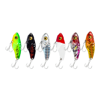 โปรโมชั่น : TOKUSHIMA เหยื่อตกปลาโลหะ VIB 5 กรัม 7 กรัม 10 กรัม 15 กรัม 20 กรัม 3D 1 ชิ้น