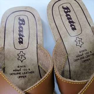 โปรโมชั่น Flash Sale : Bata รุ่น 6524-8524 รองเท้าบาจาหนังแท้ รุ่นดั้งเดิม รหัส 865-6524 865-8524