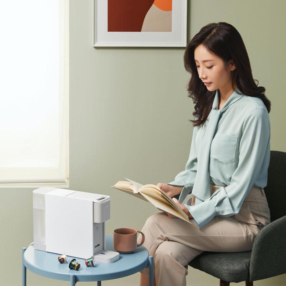 xiaomi-capsule-coffee-machine-เครื่องชงกาแฟแคปซูล-เครื่องทำกาแฟ-น้ำหนักเบาและเล็กกะทัดรัด-ความกว้างด้านหน้าเพียง-8-5-cm