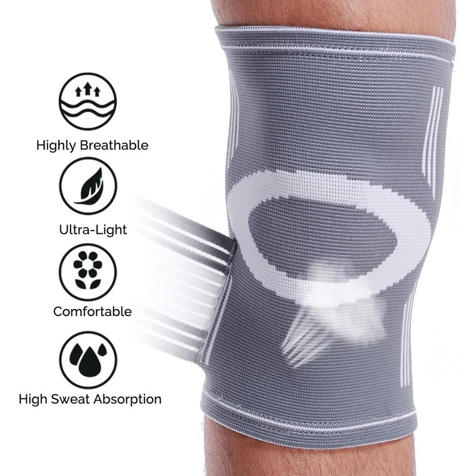 jingba-knee-support-ผ้าสวมซัพพอร์ตหัวเข่าสายรัดกระชับ