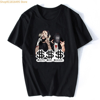 เสื้อยืดสีขาวเสื้อยืดลําลอง แขนสั้น พิมพ์ลาย Suicide s Cool สไตล์ฮิปฮอป ฮาราจูกุ สตรีท แฟชั่นฤดูร้อน สําหรับผู้ชายS-4XL