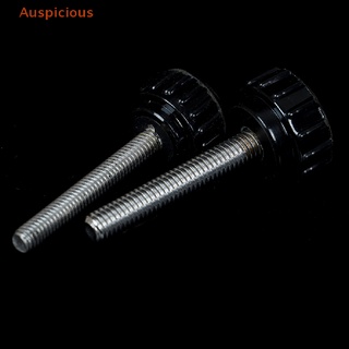 [มงคล] M4 M5 knurled ไนล่อน หัวกลม พลาสติก จับนิ้วหัวแม่มือ สกรู Bakelite