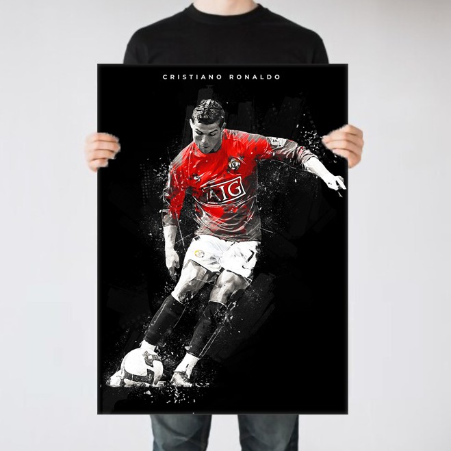 โปสเตอร์-คริสเตียโน่-โรนัลโด้-แมนเชสเตอร์-ยูไนเต็ด-poster-cristiano-ronaldo-manchester-united