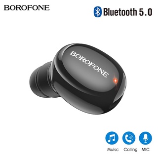 Borofone BC34 หูฟังบลูทูธไร้สาย 5.0 ขนาดเล็ก พร้อมไมโครโฟน แฮนด์ฟรี สําหรับ Samsung Huawei