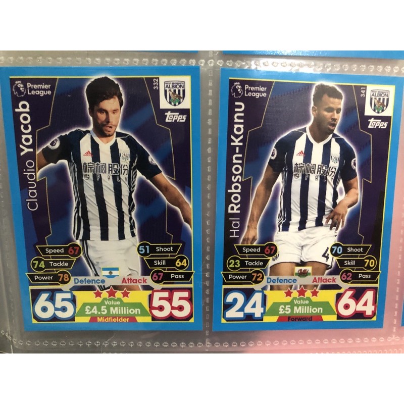 2017-2018-topps-match-attax-west-bromwich-albion
