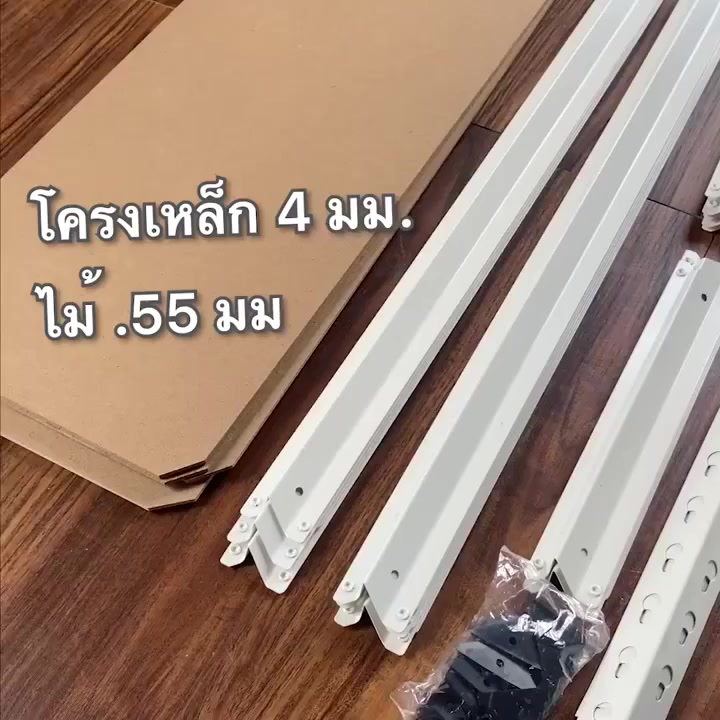 ชั้นวางเหล็ก-3-4-5ชั้น-ชั้นวางของในครัว-ทำจากเหล็กที่แข็งแรง-ใช้สำหรับห้องครัว-กันน้ำ-ไม่เป็นสนิม-มีหลายชั้นให้เลือก