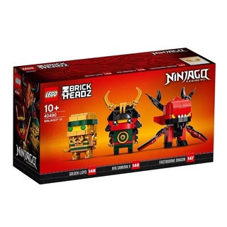 Lego BrickHeadz 40490 Ninjago 10th Anniversary พร้อมส่ง~