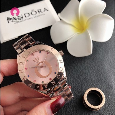 ภาพสินค้าPelogios Pandora นาฬิกาข้อมือ สายสแตนเลส หรูหรา จากร้าน ifashioner.th บน Shopee ภาพที่ 2