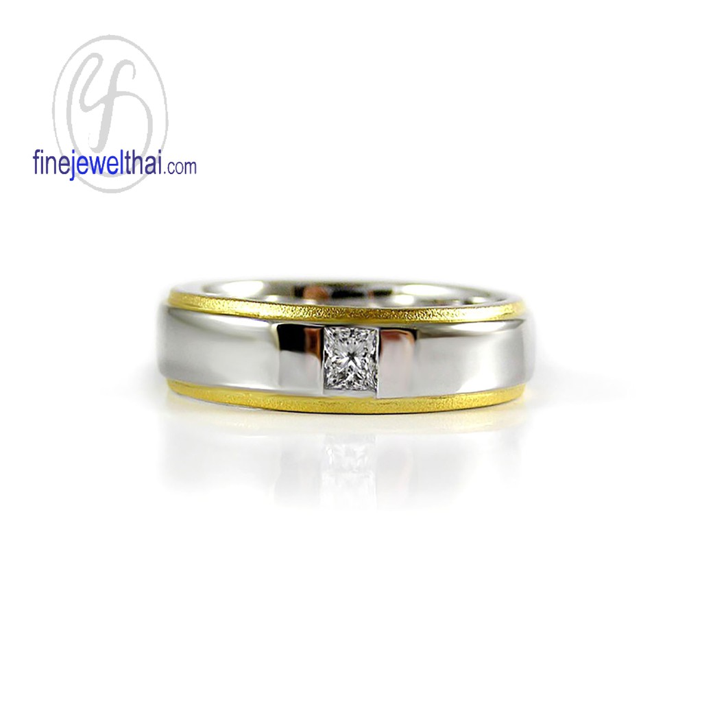 finejewelthai-แหวนเพชร-แหวนเงินแท้-แหวนหมั้น-แหวนแต่งงาน-diamond-cz-silver-ring-r1171cz-2