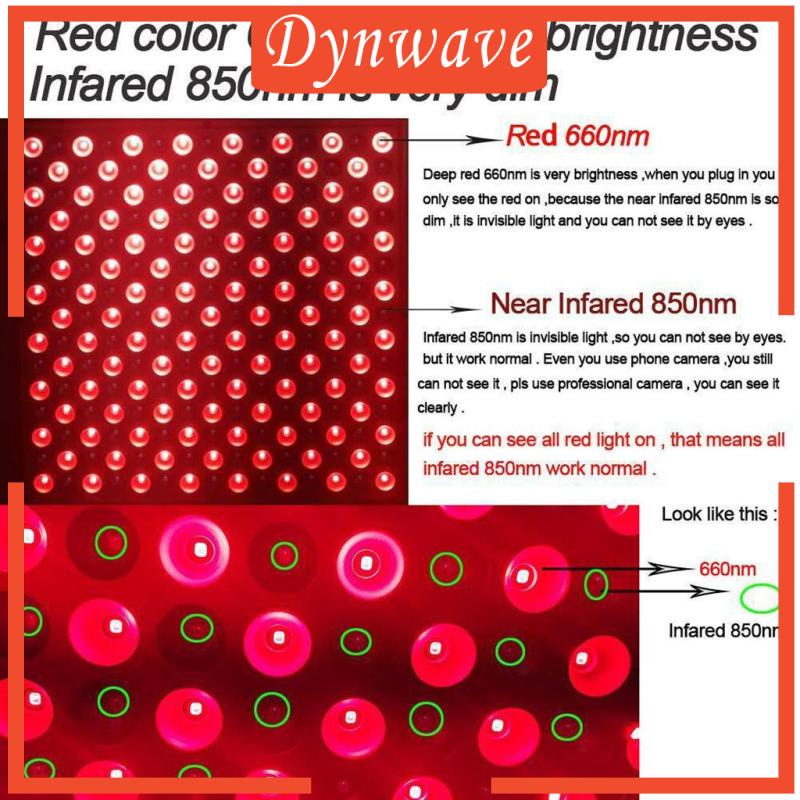 dynwave-แผงไฟอินฟราเรดบําบัด-225-led-660nm-850nm-45w