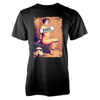 Star Wars inspired Rebel Princess Leia Naughty Trooper Adult T-Shirt