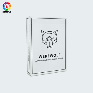 สินค้า Werewolf: A Party Game เกมการ์ดสําหรับงานปาร์ตี้