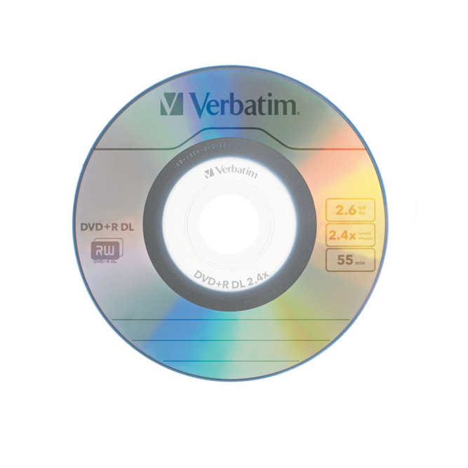 Verbatim Mini DVD+R DL 2.6GB / 55 Mins Capacity Shopee Thailand