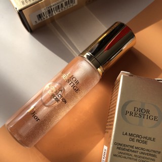 D IOR PRESTIGE : LA MICRO-HUILE DE ROSE