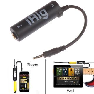 สำหรับ IRig โทรศัพท์มือถือเอฟเฟคกีตาร์ Move กีตาร์เปลี่ยนกีต้าร์ใหม่โทรศัพท์กีตาร์ตัวแปลงอินเทอร์เฟซ