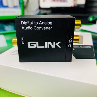 สั่งปุ๊บ ส่งปั๊บ🚀Glink MN054 Audio Converter Digital to Analog L/R Audio กล่องแปลงสัญญาน ดิจิตอล เป็น อนาลอค