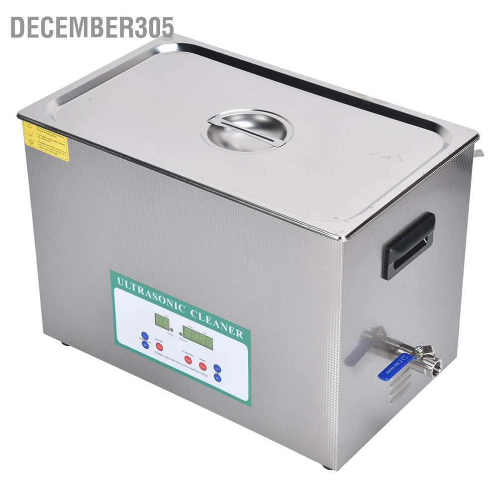 december305-เครื่องทําความสะอาดถังอาบน้ําอัลตราโซนิก-30-ลิตร-600w-ขนาดใหญ่-dk-1030htd