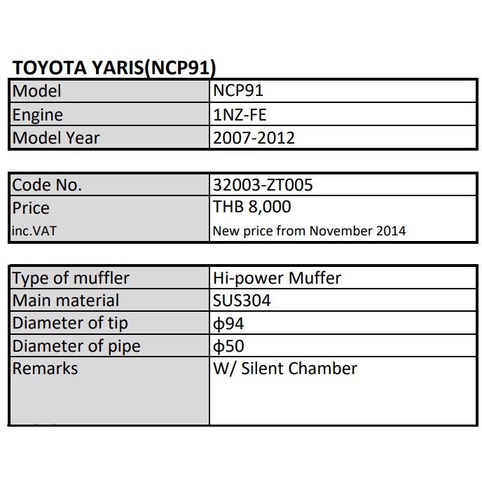 ท่อ-hks-hi-power-สำหรับ-toyota-yaris-07-12-1-5l