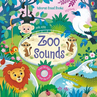 หนังสือนิทานภาษาอังกฤษ Zoo Sounds Board book [Sound book]