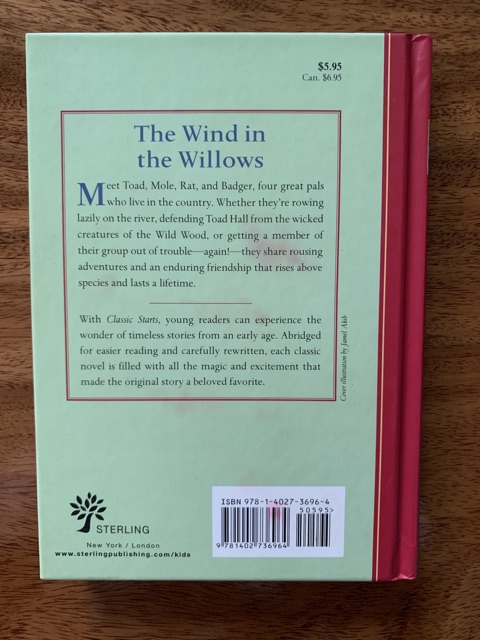 หนังสือภาษาอังกฤษ-มือสอง-the-wind-in-the-willows