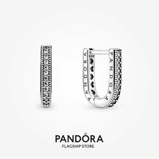 Pandora ต่างหูห่วง รูปตัว U DIY p526