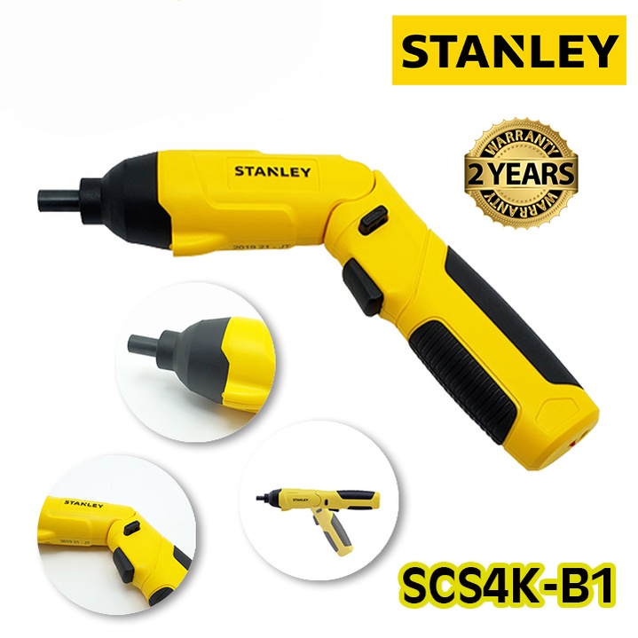 stanley-ไขควงไฟฟ้าไร้สาย-4v-ชุดอุปกรณ์-30-psc-รุ่น-scs4k-b1